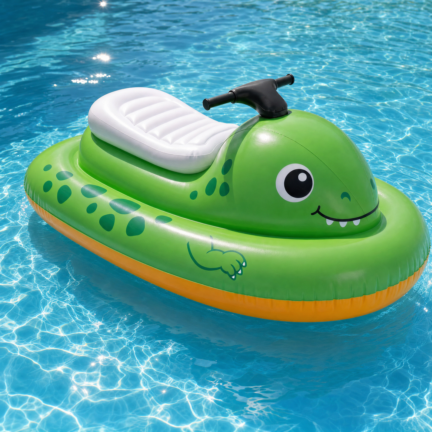Motorized Ride-On Pool Float